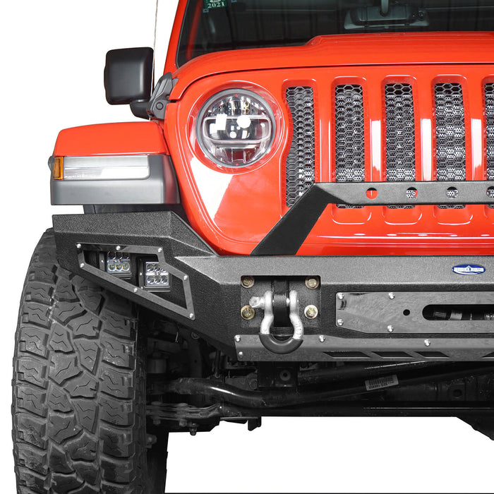 Full Width Front Bumper w/Winch Plate(20-23 Jeep Gladiator JT) - u-Box