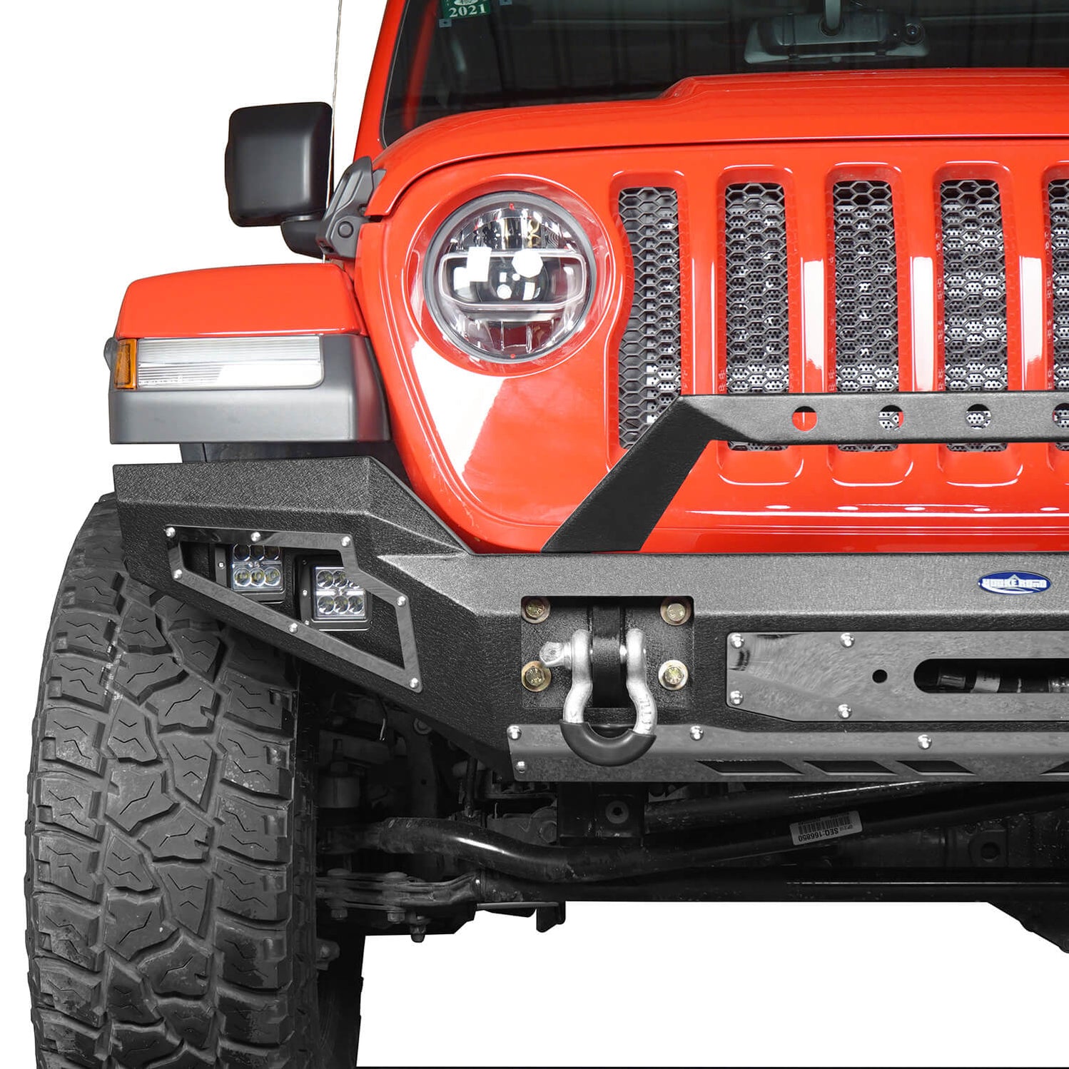 Jeep JL Full Width Front Bumper w/Winch Plate for 20182024 Jeep