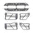 4 Door Tubular Door & Running Boards(18-23 Jeep Wrangler JL) - u-Box