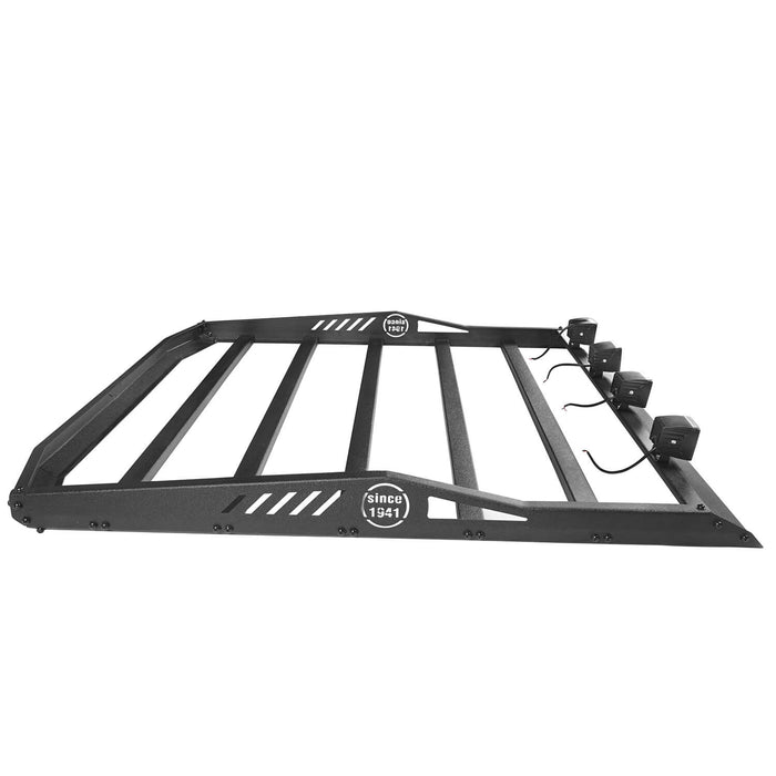 Hooke Road Jeep JL Hard Top Roof Rack Cargo Carrier Basket for Jeep Wrangler JL 2018-2020 bxg518 u-Box Offroad 10