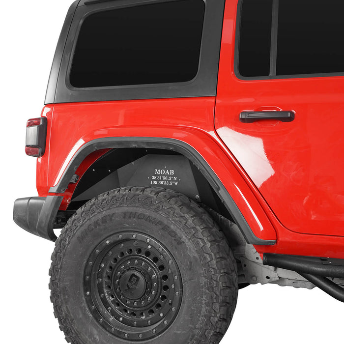 u-Box Jeep JL Inner Fender Liners for Jeep Wrangler JL 2018-2020 bxg519 u-Box offroad 4