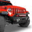 Rock Crawler Stubby Front Bumper w/LED Spotlight Bar(18-23Jeep Wrangler JL & 20-23Gladiator JT) - u-Box