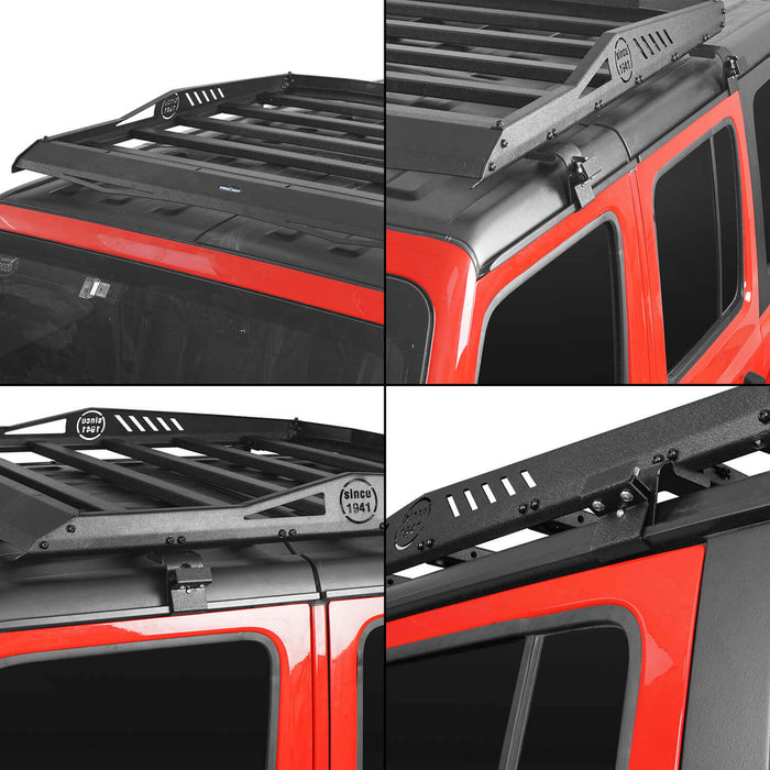 Hardtop Roof Rack & Tubular Half Doors(20-23 Jeep Gladiator JT) - u-Box