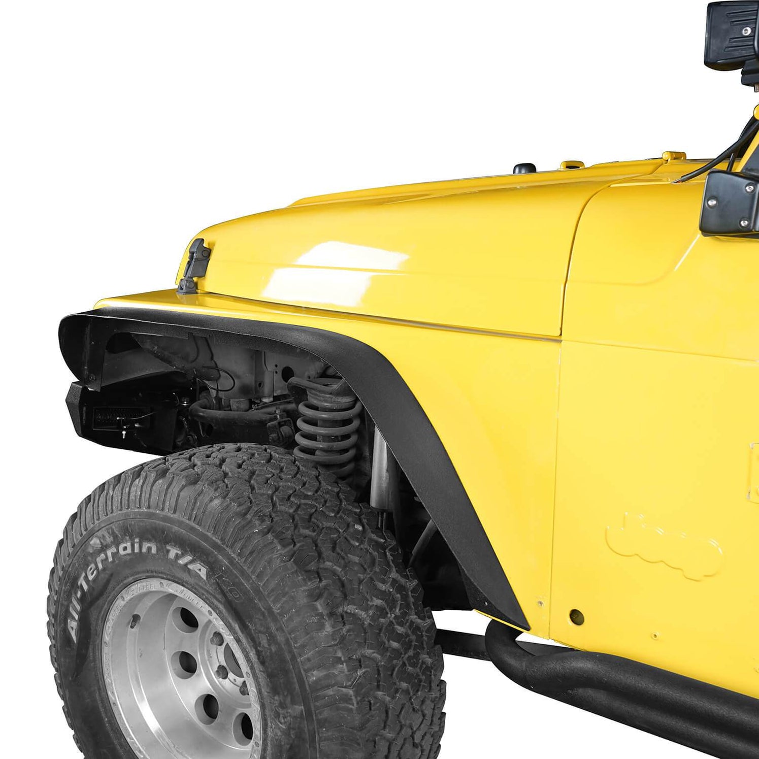 Jeep TJ Front and Rear Bumper Combo for 19872006 Jeep Wrangler TJ YJ