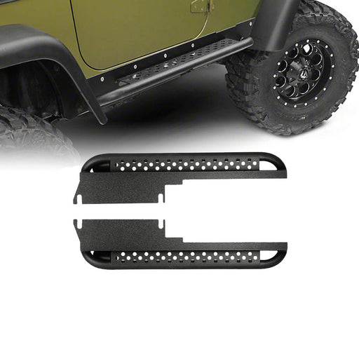 Side Steps Rocker Guard Door Guards(97-06 Jeep Wrangler TJ) - u-Box