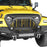 Hooke Road Vader Grill with Mesh Inserts Jeep Vader Grill Front Grille Cover Jeep Grille Cover for Jeep Wrangler TJ 1997-2006 MMR-0276 Jeep Body Armor 4