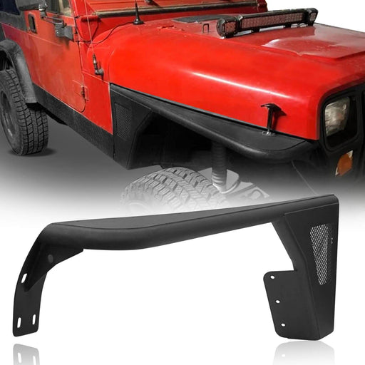 Tubular Front Fender Flares(Jeep Wrangler YJ 87-95) - u-Box