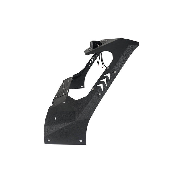 Mad Max Front Bumper w/Wings & Windshield Frame Cover(18-23 Jeep Wrangler JL & Gladiator JT(Excluding Mojave)) - u-Box