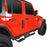 Mad Max Front Bumper Grill & Side Steps(18-23 Jeep Wrangler JL 4 Door) - u-Box