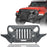 Mad Max Front Bumper Grill & Tube Side Steps(18-24 Jeep Wrangler JL 4 Door) - u-Box