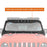Mad Max Windshield Frame Cover Visor Cowl w/4 x LED Lights Insert(18-23 Jeep Wrangler JL & Gladiator JT(Excluding Mojave)) - u-Box