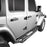 Mid Width Front Bumper & Five Star Side Steps(18-23 Jeep Wrangler JL 4 Door) - u-Box