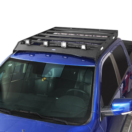 Top Roof Rack Cargo Carrier(09-18 Dodge Ram 1500 Crew Cab & Quad Cab) - u-Box