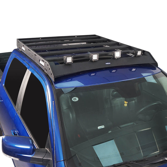 Top Roof Rack Cargo Carrier(09-18 Dodge Ram 1500 Crew Cab & Quad Cab) - u-Box