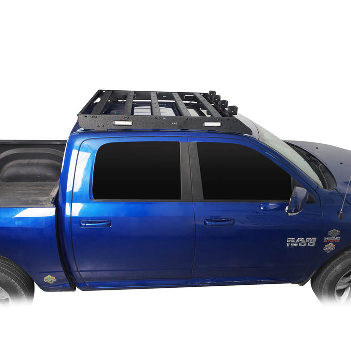 Dodge Ram Top Roof Rack Cargo Carrier for 2009-2018 Dodge Ram Crew