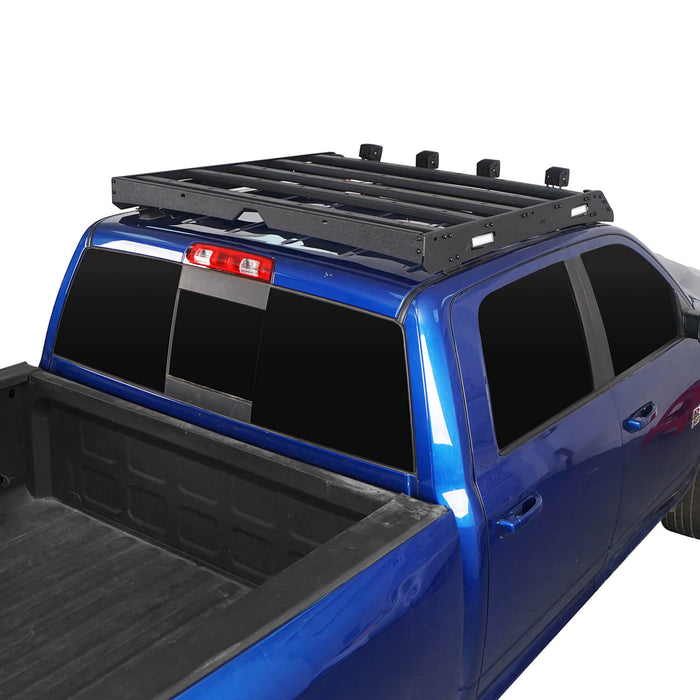 Top Roof Rack Cargo Carrier(09-18 Dodge Ram 1500 Crew Cab & Quad Cab) - u-Box