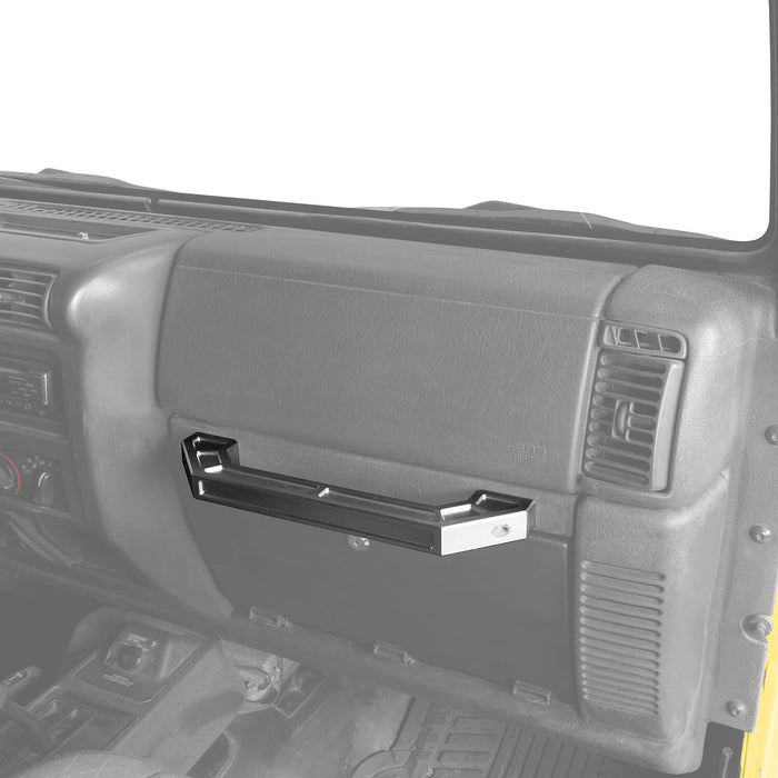 Passenger Side Grab Handle Aluminum Grab Bar(97-06 Jeep Wrangler TJ) - u-Box