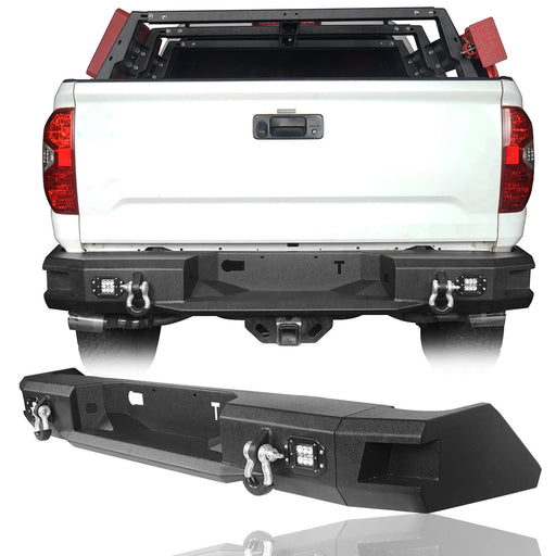 Rear Bumper Toyota Tundra Full Width Rear Bumper for 2014-2021 Toyota Tundra b5003 1