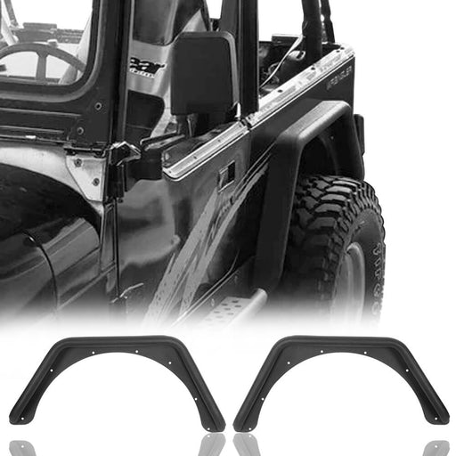 Rear Fender Flares(87-95 Jeep Wrangler YJ) - u-Box