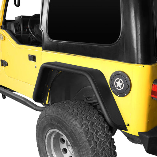 Rear Tube Fender Flares(97-06 Jeep Wrangler TJ) - u-Box