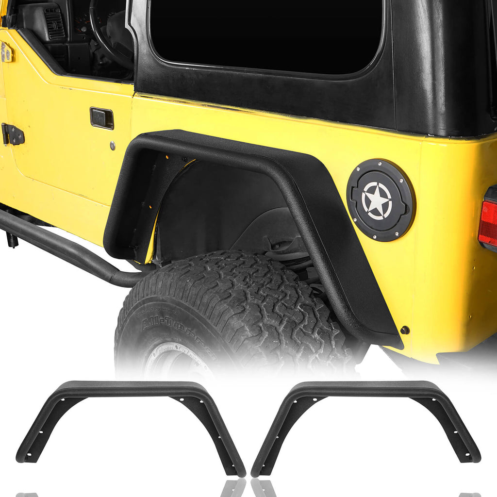 Jeep TJ Fender Flares for Jeep Wrangler TJ 19972006 uBox Offroad