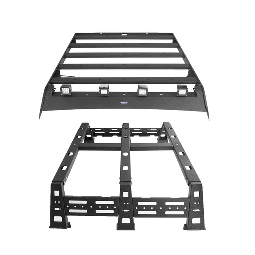 Tundra Roof Rack Luggage Cargo Carrier & Bed Rack for 2007-2013 Toyota Tundra b5202+b5207 2