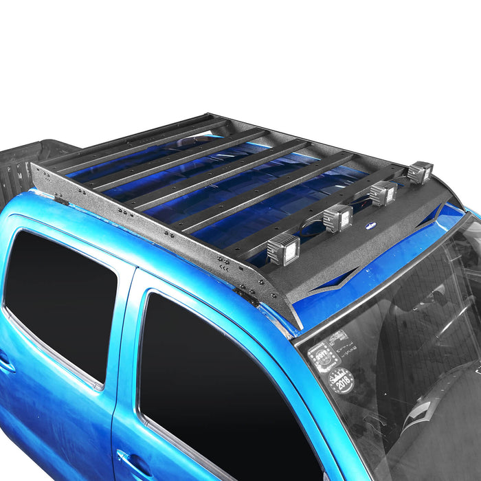 Roof Rack Luggage Cargo Carrier & Bed Rack Cargo Rack(05-23 Toyota Tacoma Gen 2/3  4 Doors ) - u-Box