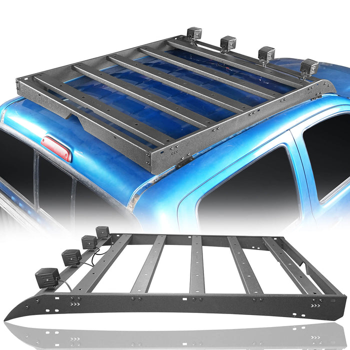 Roof Rack Bed Rack Roll Bar Luggage Carrier for 2005 2023 Toyota Tacoma u Box Offroad