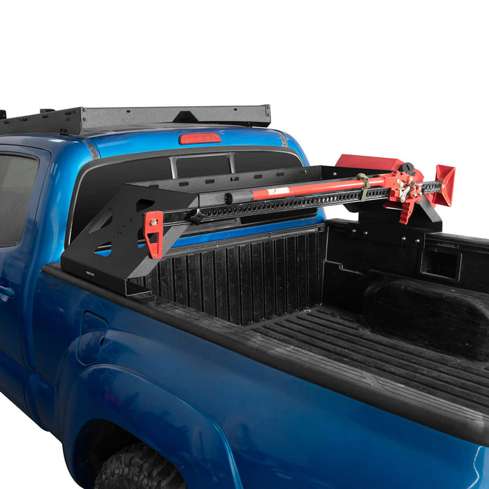 Bed Rack Cargo Rack w/RotoPax Fuel Packs(05-21 Toyota Tacoma Gen 2 & Gen 3) - u-Box