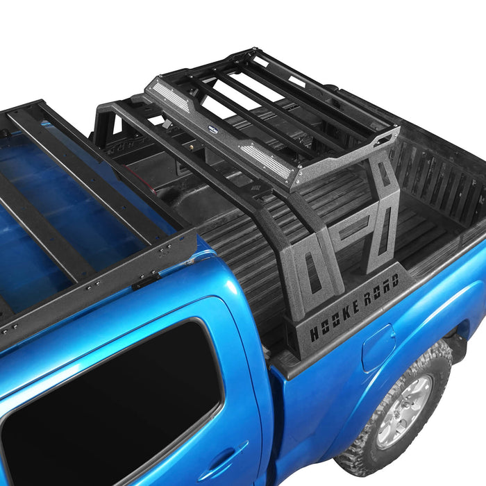 Top Roof Rack Luggage Cargo Carrier & Bed Rack(05-23 Toyota Tacoma 4 Doors) - u-Box