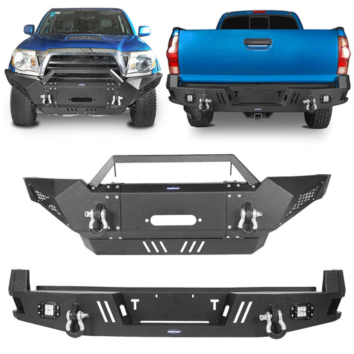 Toyota Tacoma Front & Rear Bumper for 2005-2011 Toyota Tacoma - u-Box Offroad b40014022-1