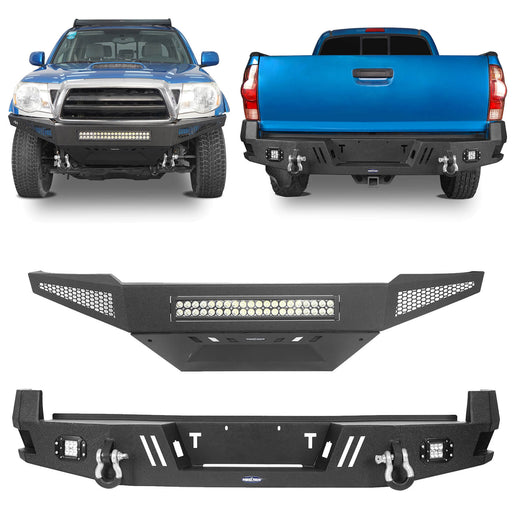 Toyota Tacoma Front & Rear Bumper for 2005-2011 Toyota Tacoma - u-Box Offroad b40084022-1