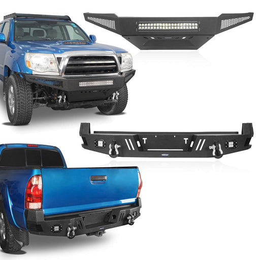 Toyota Tacoma Front & Rear Bumper for 2005-2011 Toyota Tacoma - u-Box Offroad b40084022-2