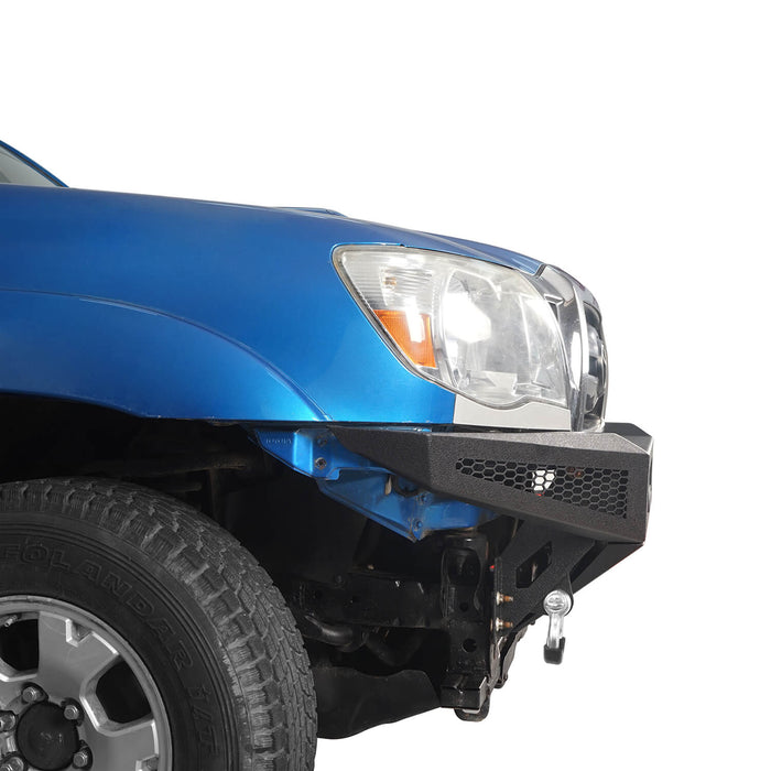 Toyota Tacoma Full Width Front Bumper w/ Skid Plate for 2005-2011 Toyota Tacoma - u-Box Offroad b4008-7