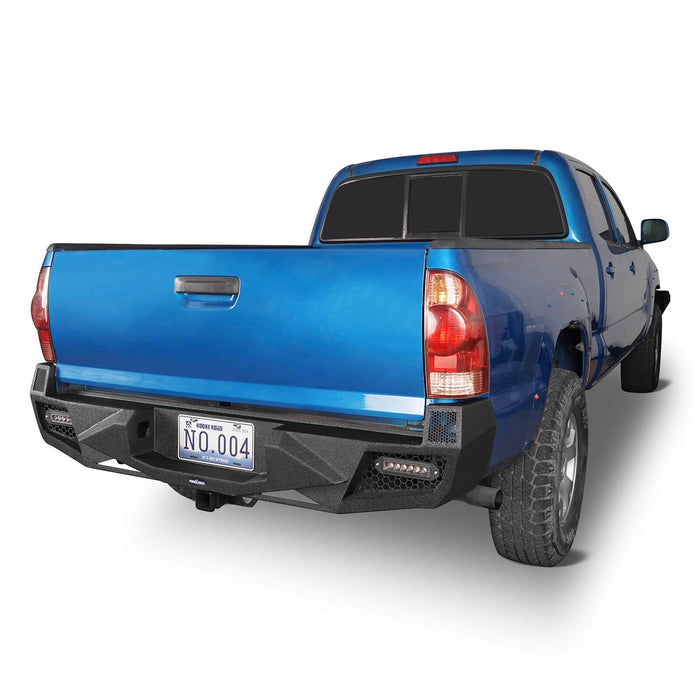 u-Box Offroad Toyota Tacoma Rear Bumper with LED Floodlights for 2005-2015 Toyota Tacoma 2nd Gen BXG4023 4