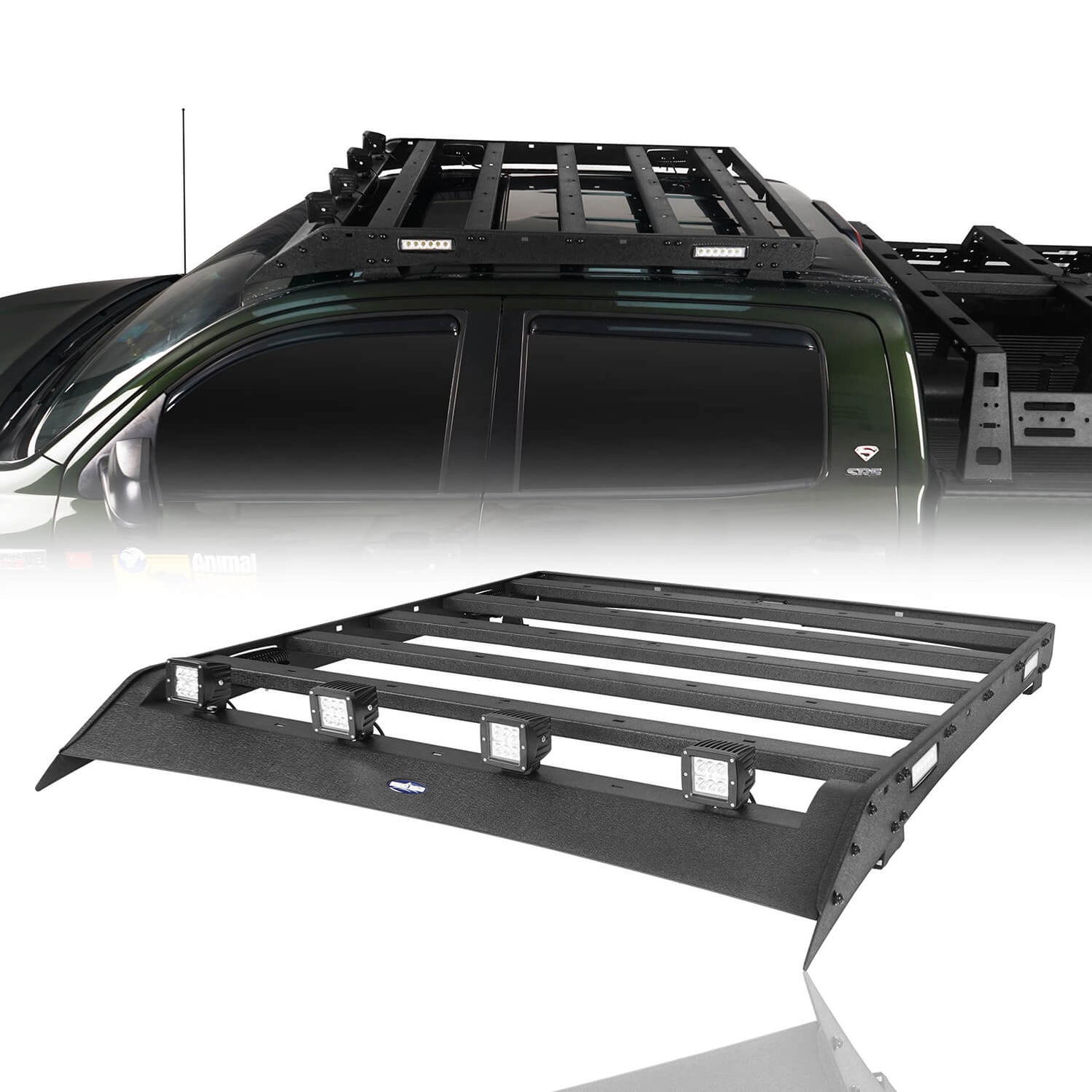 Tundra Roof Rack With Lights for 20072013 Toyota Tundra Crewmax u