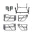 Tubular Door / Side Mirrors / Door Storage(20-23 Jeep Gladiator JT) - u-Box