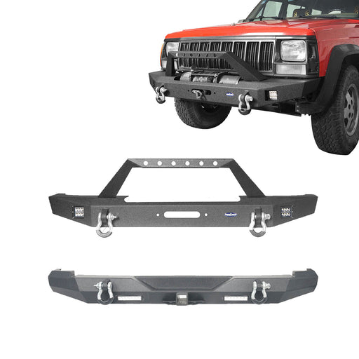 Full Width Front Bumper / Rear Bumper(84-01 Jeep Cherokee XJ) - u-Box